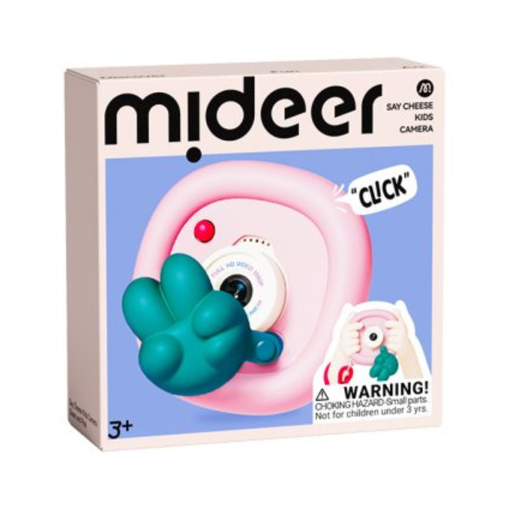 Mideer Aparat dziecięcy Say Cheese! różowy