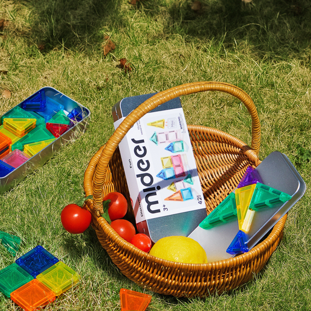 Mideer Klocki magnetyczne – zestaw mini