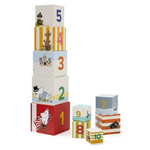 Kid's Concept Wieża/piramida do układania z kostek MOOMIN Multi
