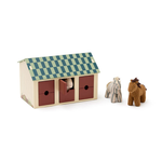 Kid's Concept Stajnia z końmi Multi