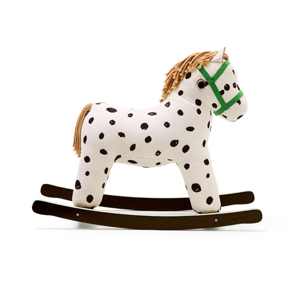 Kid's Concept Konik na biegunach PIPPI White/Black