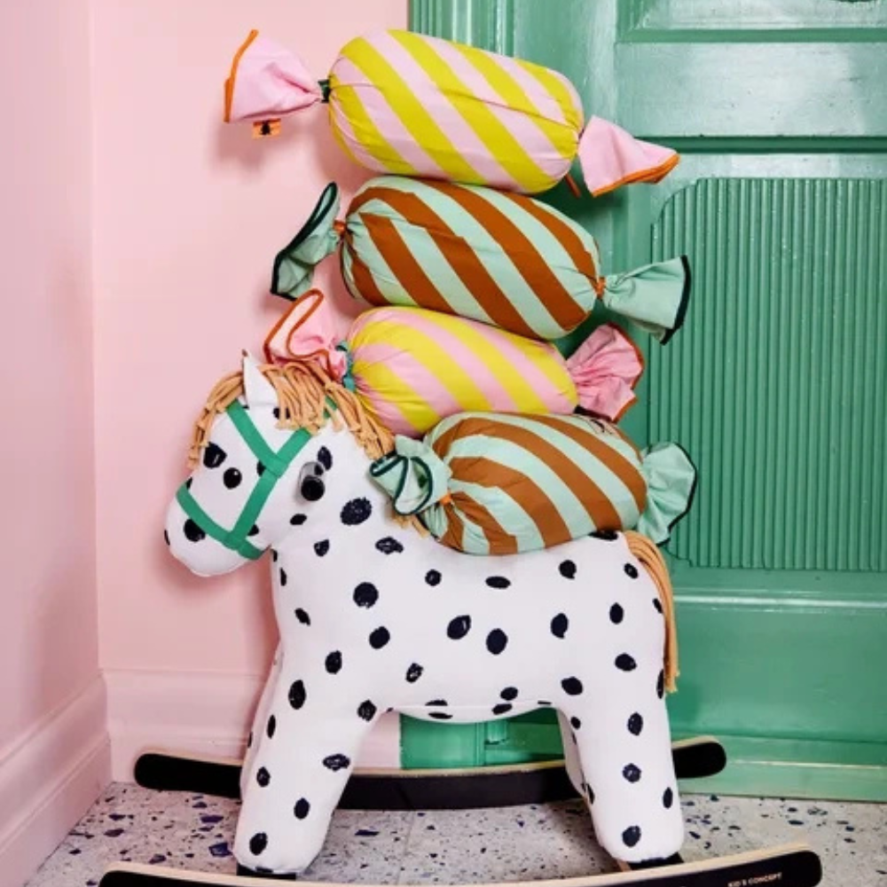 Kid's Concept Poduszka cukierek zielona PIPPI