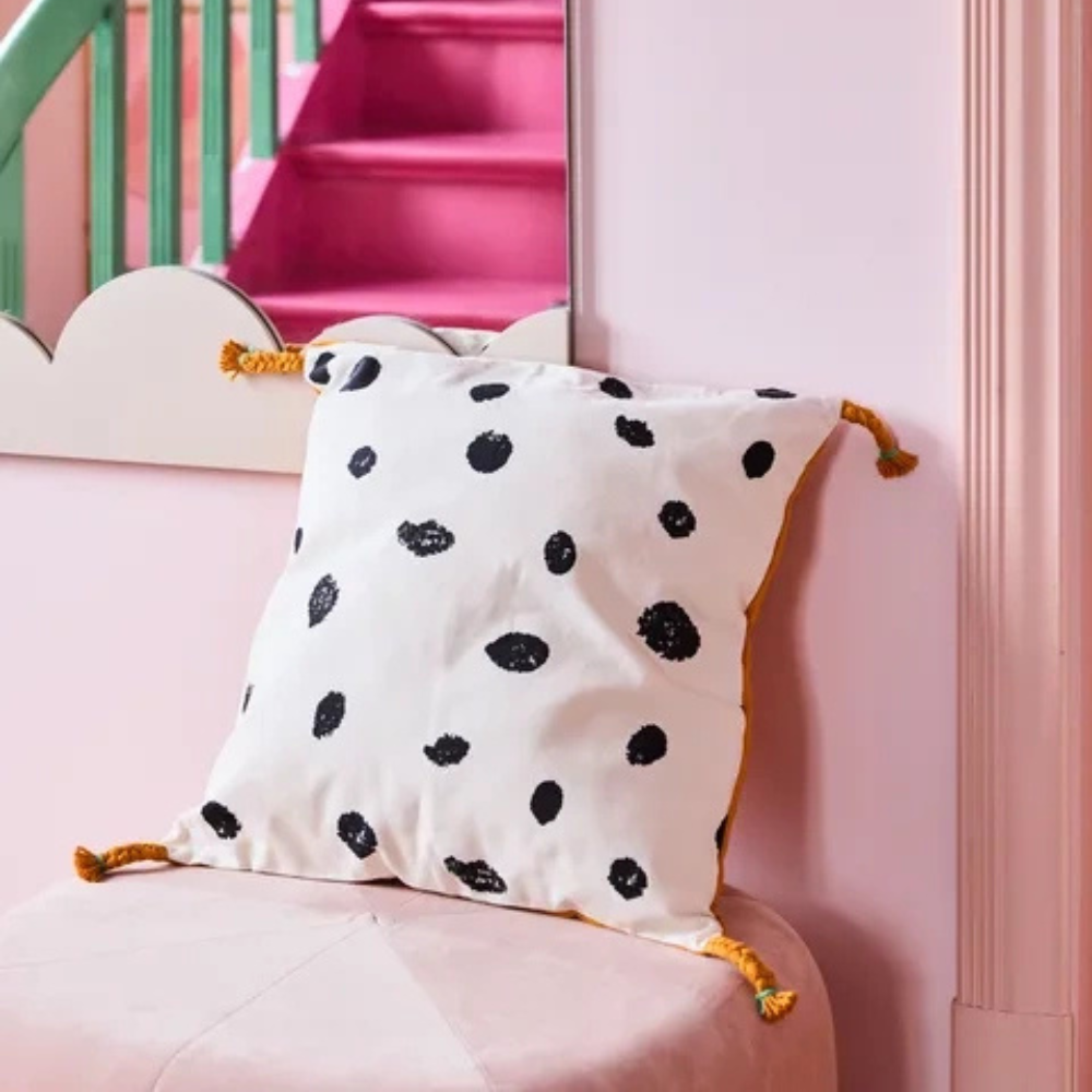 Kid's Concept Poszewka na poduszkę 50x50 PIPPI White/Orange