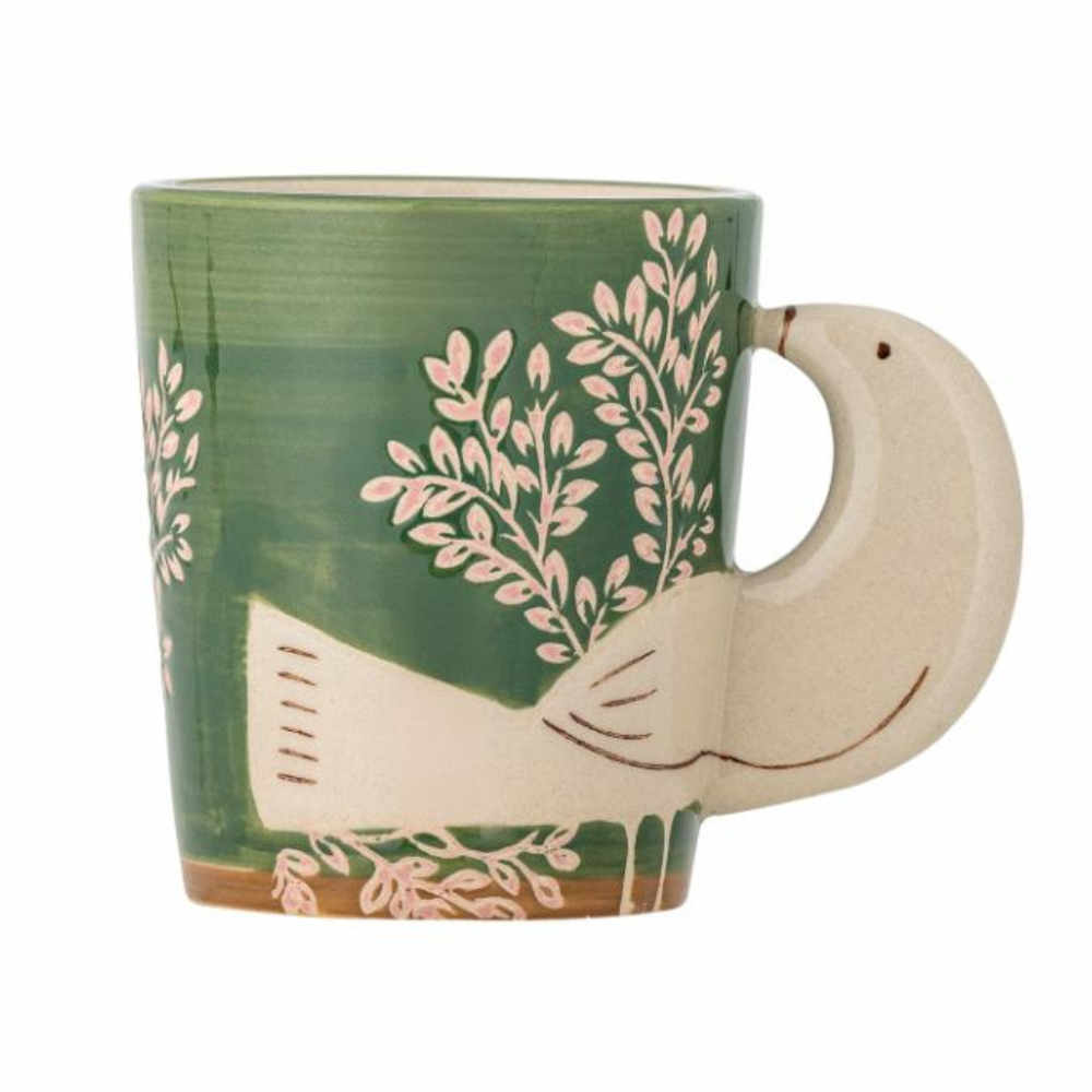 Bloomingville Kubek z kamionki Heza Green