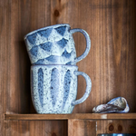 Bloomingville Zestaw kubków z kamionki Ramie Grey 2 szt.