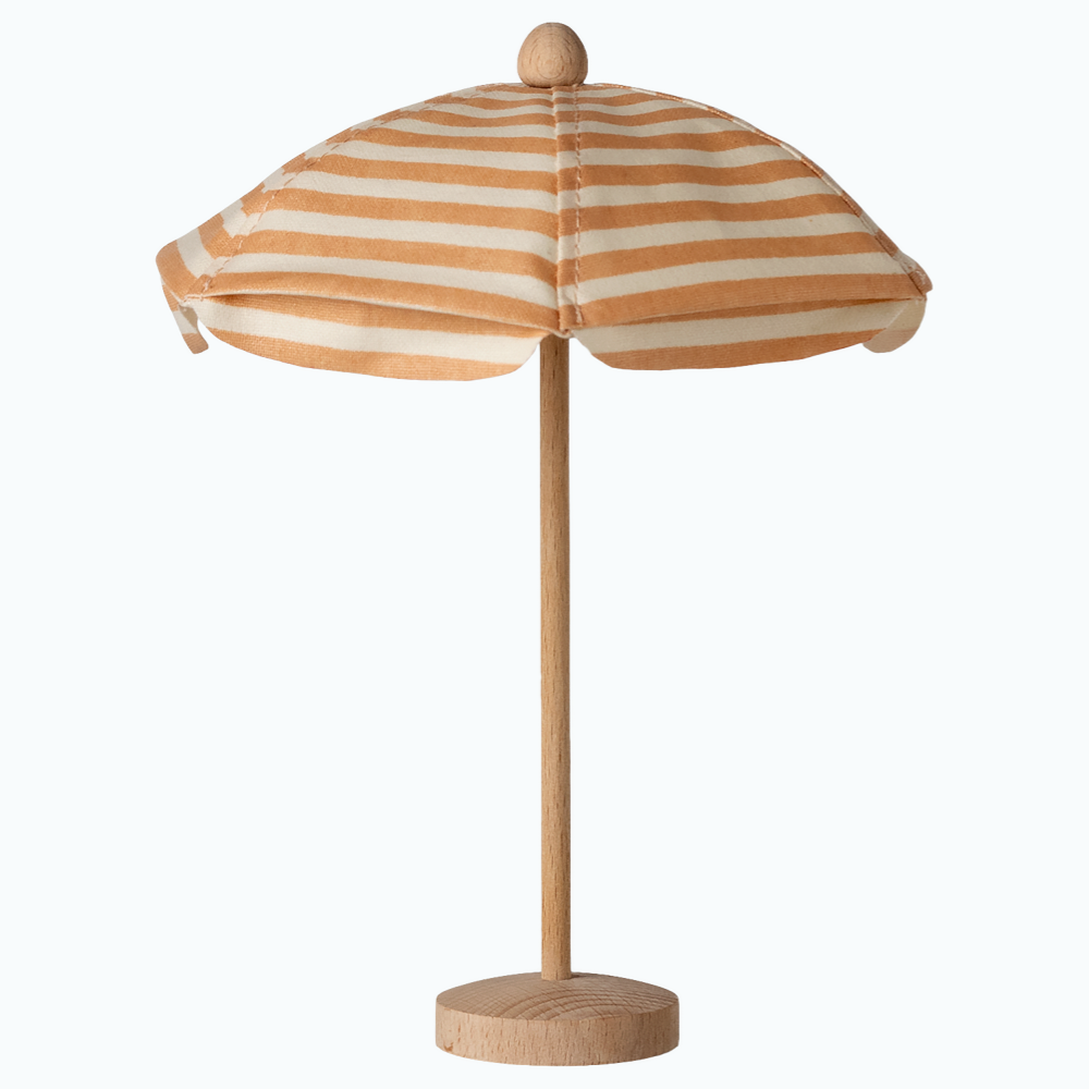 Maileg Parasol plażowy, Mysz delikatny koral