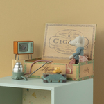 Maileg Babcia i dziadek myszki w pudełku po cygarach