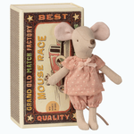 Maileg Duża siostra myszka w pudełku zapałek