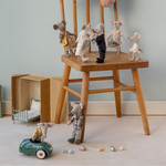 Maileg Myszka baletnica Mała siostrzyczka złamana biel