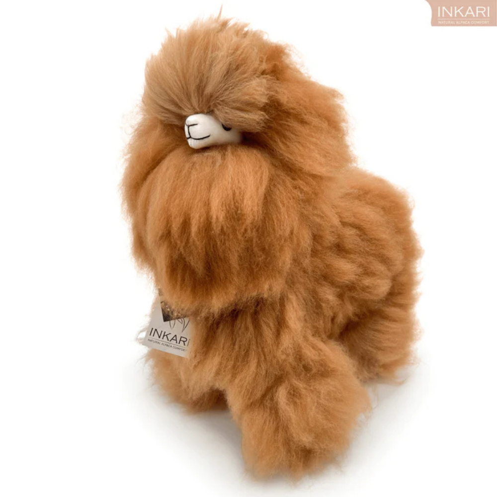 Inkari Maskotka alpaka Monsterfluff Large 50cm Hazelnut