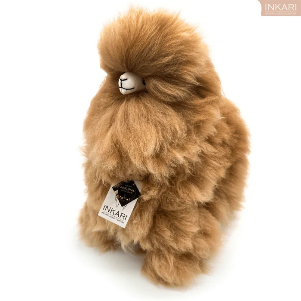 Inkari Maskotka alpaka Monsterfluff Large 50cm Sandstone