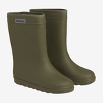 En Fant Kalosze dla dzieci Solid Ivy Green