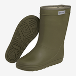 En Fant Kalosze dla dzieci Solid Ivy Green