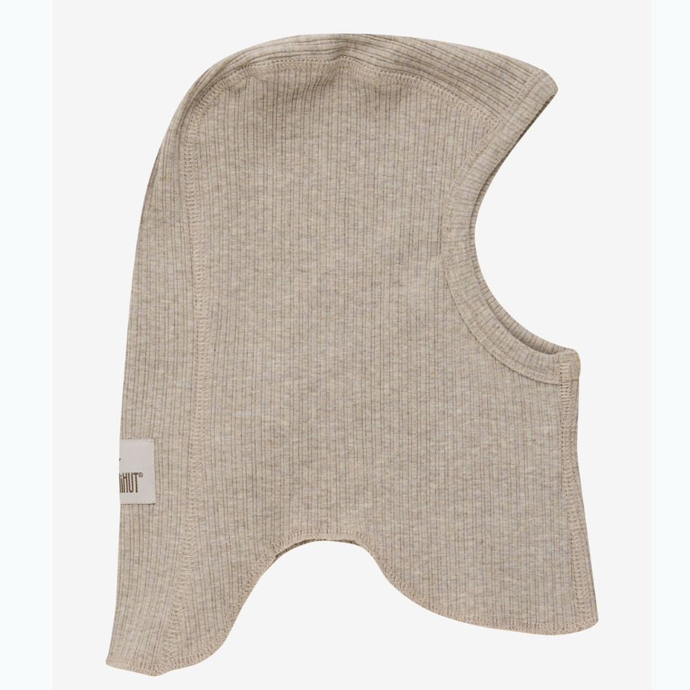 Huttelihut Kominiarka dziecięca prążkowana White Pepper Melange