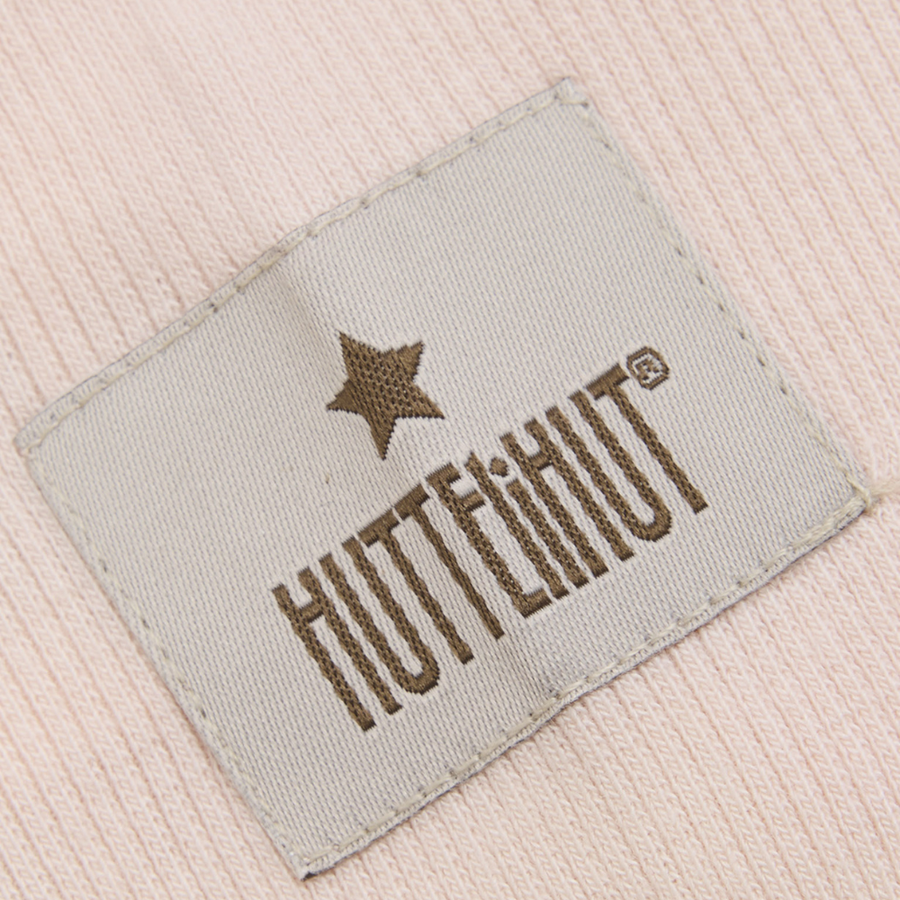 Huttelihut Kominiarka dziecięca prążkowana Peach Blush