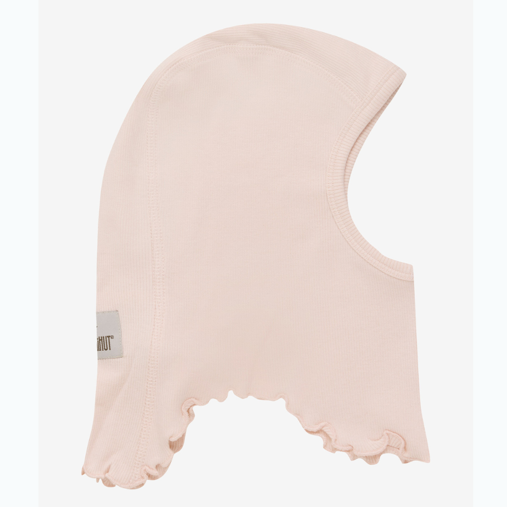 Huttelihut Kominiarka dziecięca prążkowana Peach Blush