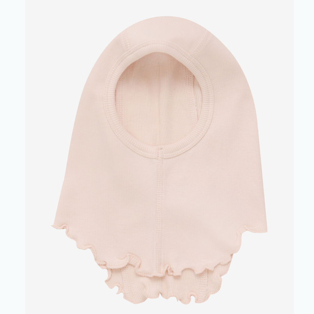 Huttelihut Kominiarka dziecięca prążkowana Peach Blush