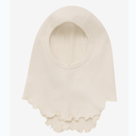 Huttelihut Kominiarka dziecięca prążkowana Antique White