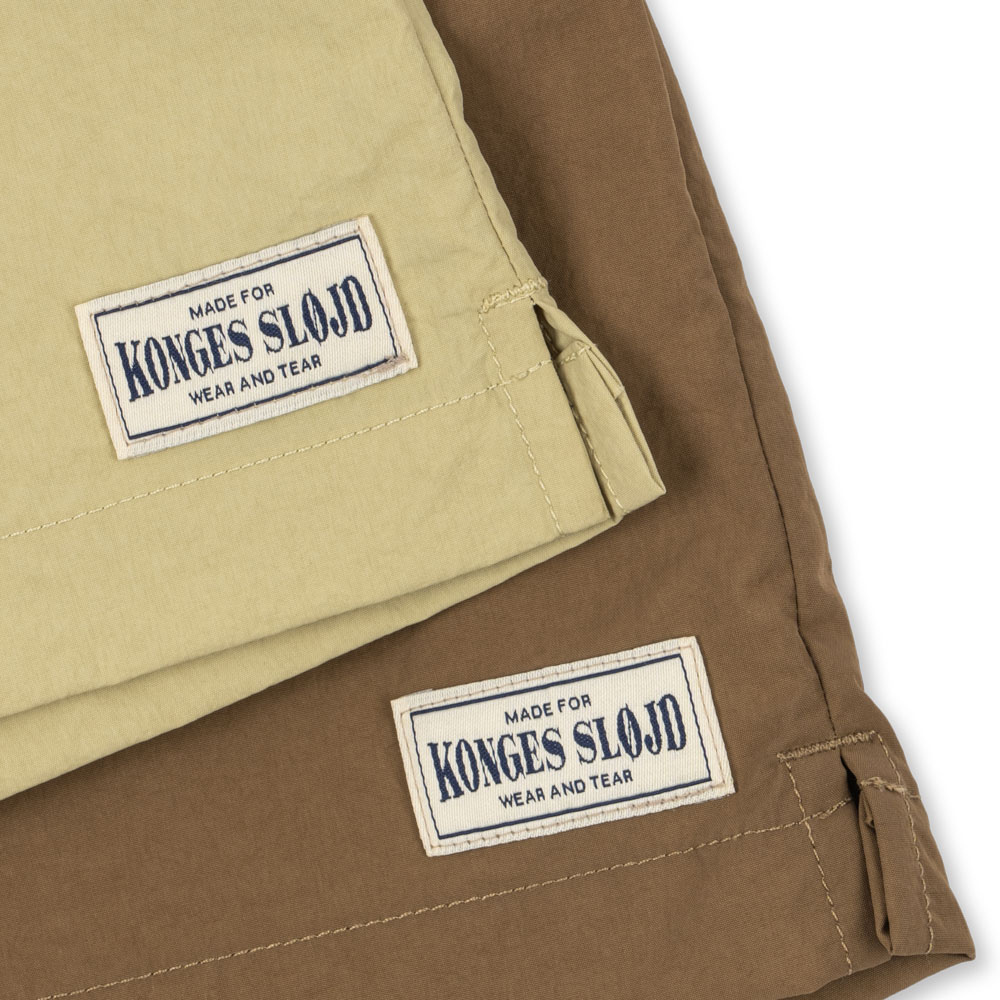 Konges Slojd Spodenki dziecięce Acty Pale Olive Green/Ermine 2 pack