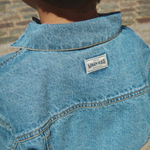 Konges Slojd Kurtka dżinsowa dziecięca Magot Denim Blu