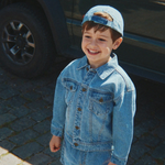 Konges Slojd Kurtka dżinsowa dziecięca Magot Denim Blu