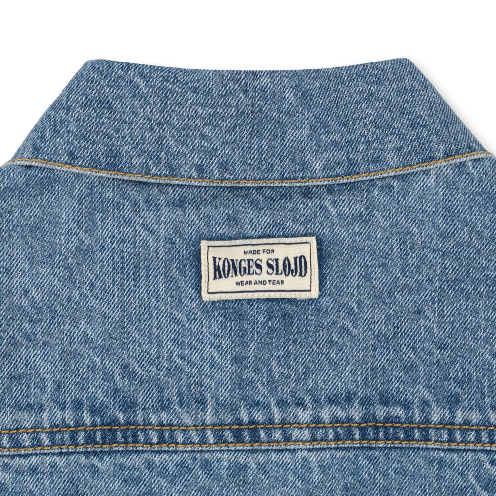 Konges Slojd Kurtka dżinsowa dziecięca Magot Denim Blu