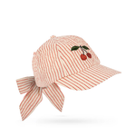 Konges Slojd Czapka z daszkiem z kokardą Ellie Amour Stripe