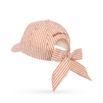 Konges Slojd Czapka z daszkiem z kokardą Ellie Amour Stripe