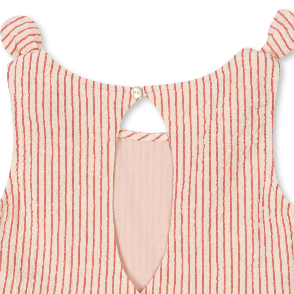 Konges Slojd Sukienka dla dziewczynki bawełniana Ellie Amour Stripe