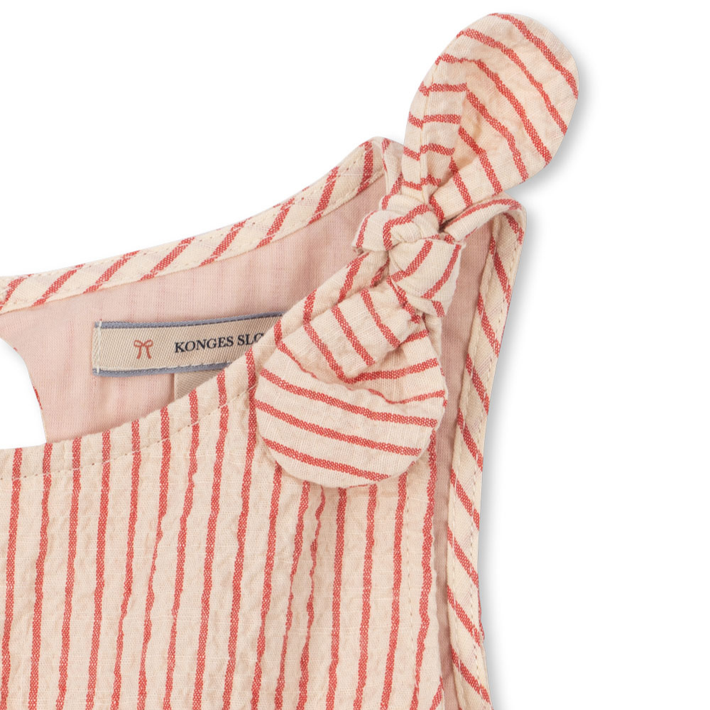 Konges Slojd Sukienka dla dziewczynki bawełniana Ellie Amour Stripe