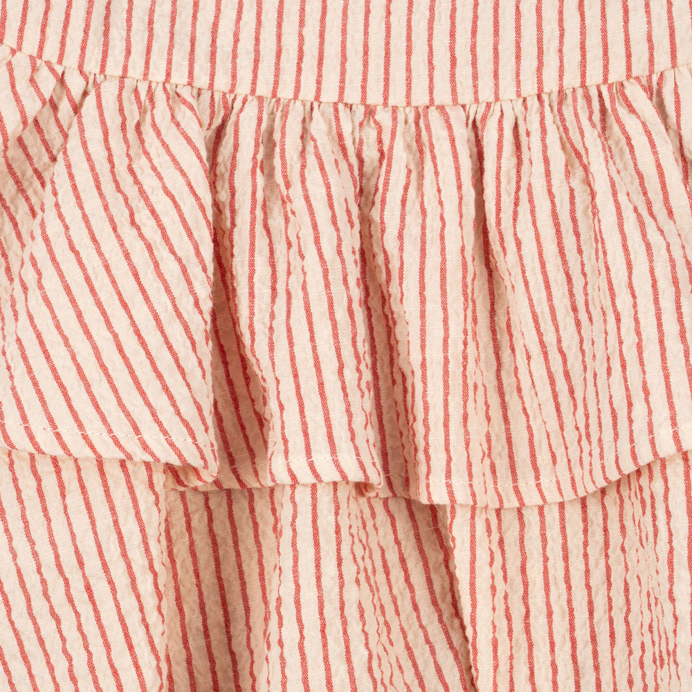 Konges Slojd Sukienka dla dziewczynki bawełniana Ellie Amour Stripe