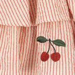 Konges Slojd Sukienka dla dziewczynki bawełniana Ellie Amour Stripe