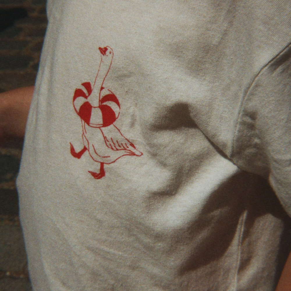 Konges Slojd koszulka dziecięca Era Tee OCS Off white / lifeguard service