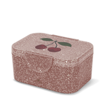 Konges Slojd Lunchbox brokatowy Cherry glitter