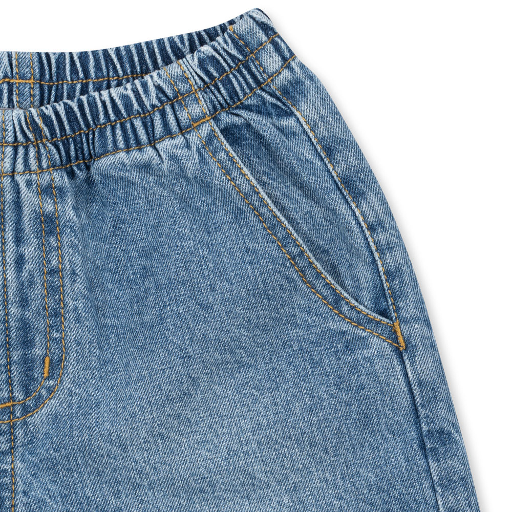 Konges Slojd Dżinsowe spodenki dziecięce Magot Denim Blue