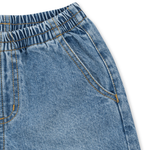 Konges Slojd Dżinsowe spodenki dziecięce Magot Denim Blue