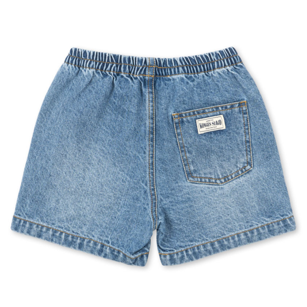 Konges Slojd Dżinsowe spodenki dziecięce Magot Denim Blue