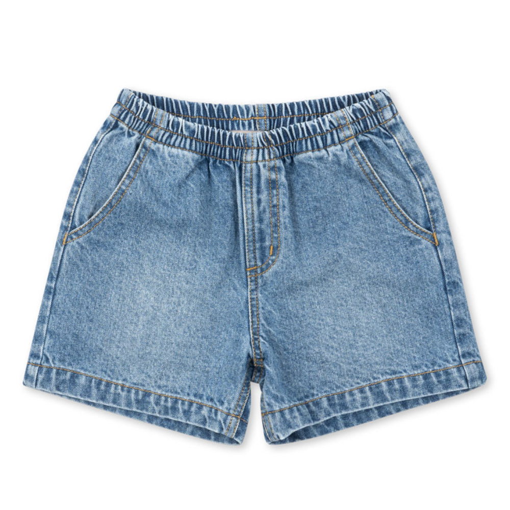 Konges Slojd Dżinsowe spodenki dziecięce Magot Denim Blue