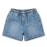 Konges Slojd Dżinsowe spodenki dziecięce Magot Denim Blue