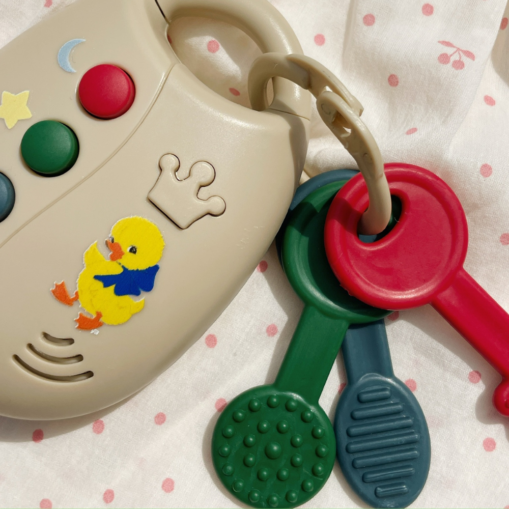 Konges Slojd Zabawkowe klucze samochodowe My first keys Multi