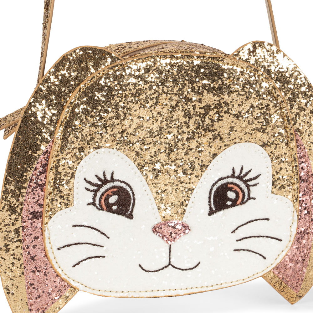 Konges Slojd Torebka w kształcie błyszczącego króliczka Tut Bunny Shoulder Bag Bunny