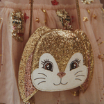 Konges Slojd Torebka w kształcie błyszczącego króliczka Tut Bunny Shoulder Bag Bunny