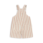Konges Slojd bawełniane ogrodniczki dziecięce Frankie Overall GOTS Stripe winds