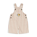 Konges Slojd bawełniane ogrodniczki dziecięce Frankie Overall GOTS Stripe winds