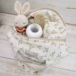 Babyshower Torba do wózka mała camila olive bloom