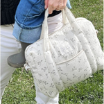 Babyshower Torba do wózka mała camila olive bloom