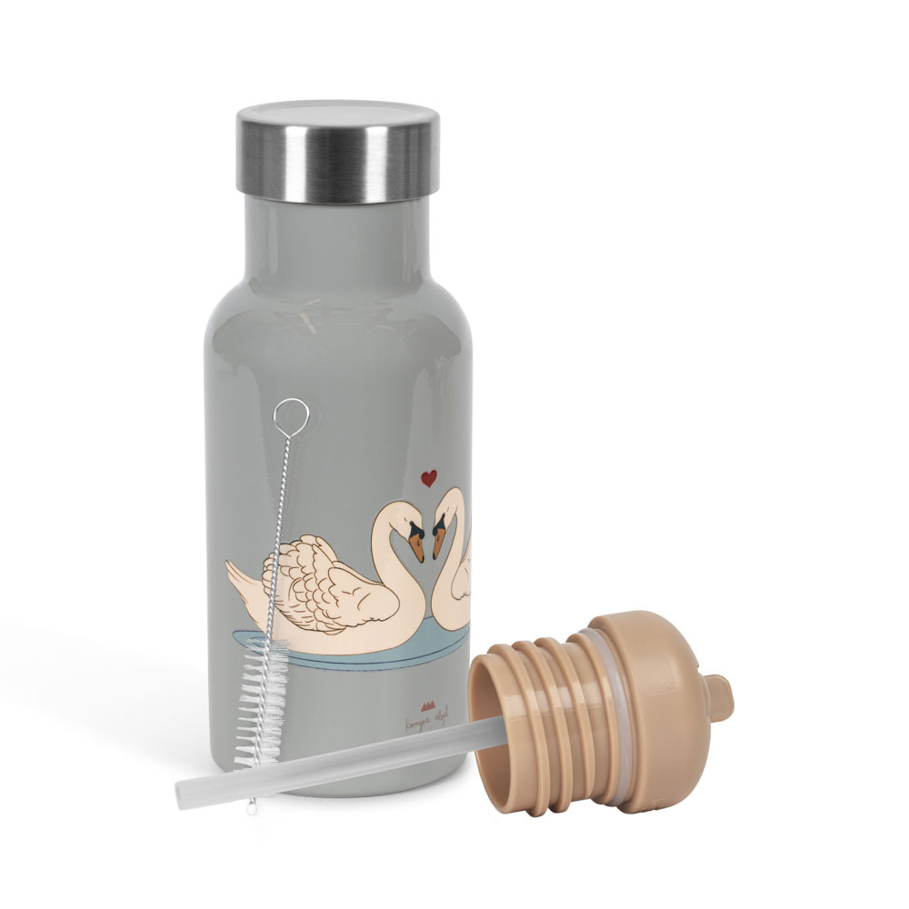 Konges Slojd Butelka termiczna Swan blue