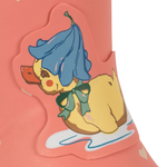 Konges Slojd kalosze dziecięce Roi printed Coeur feathers