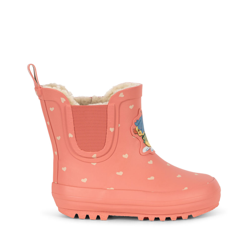 Konges Slojd kalosze dziecięce Roi printed Coeur feathers