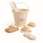 Mrs Ertha Zestaw zabawek do piasku Stripped Whale